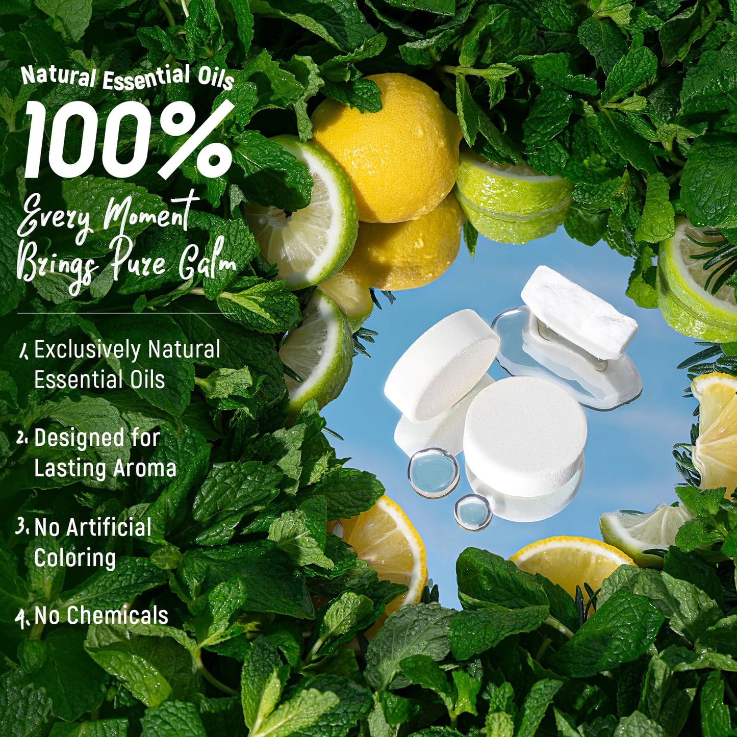 Lather Valley premium aromatherapy shower steamers set highlighted as a wellness gift idea.