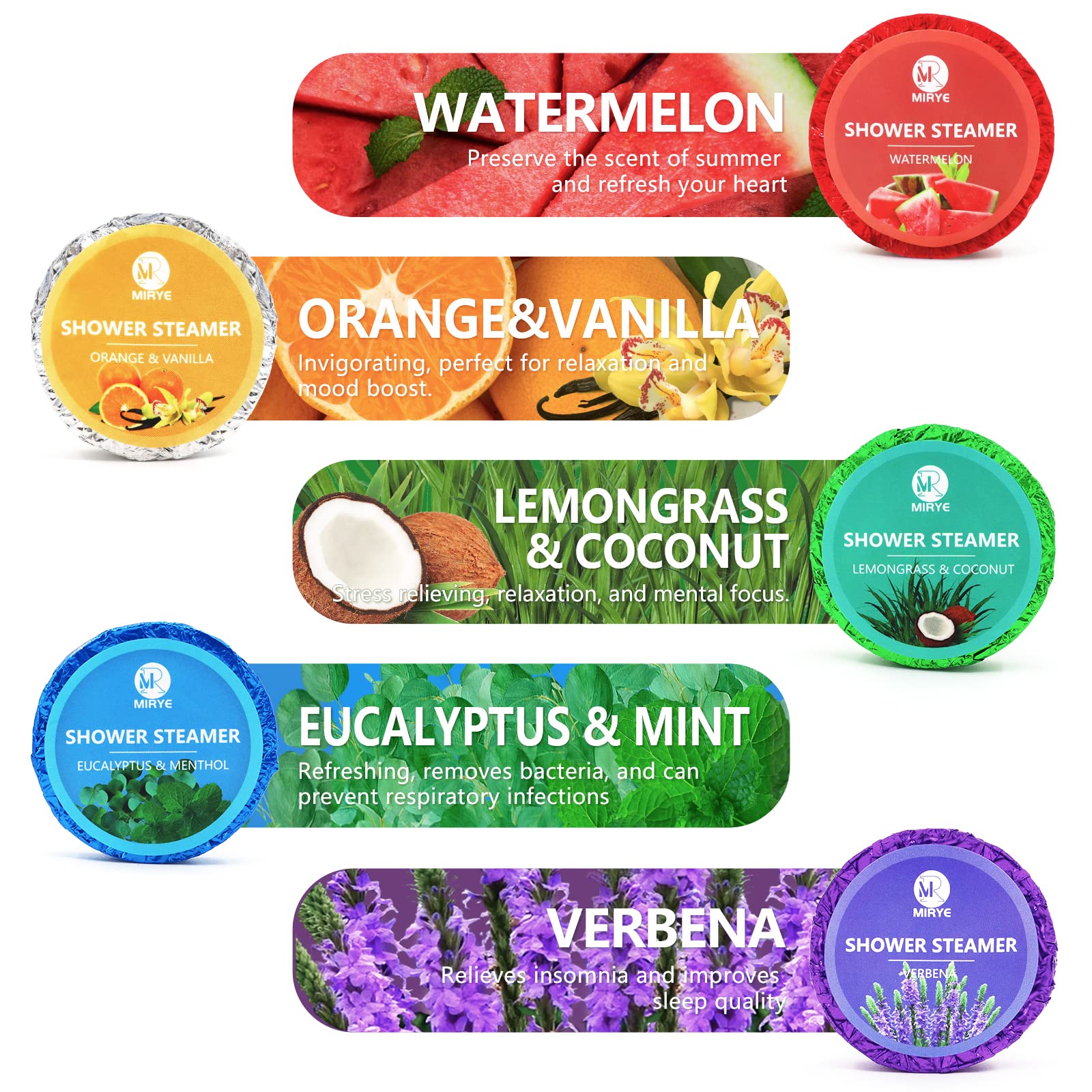 Premium wellness gift set featuring five different aromatherapy tablet variants for home spa.