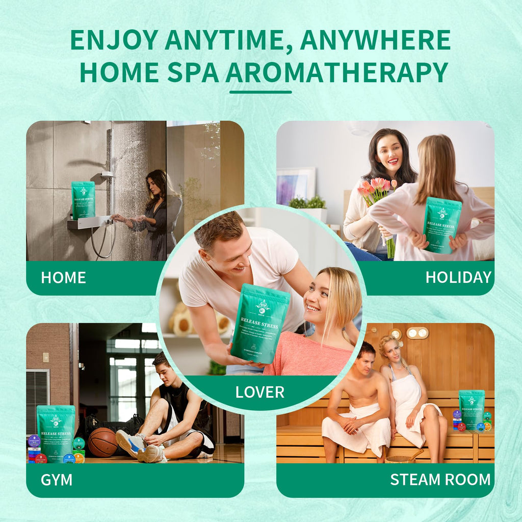 MR MIRYE aromatherapy set displayed for home spa