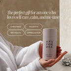 Spa For One shower steamers arranged to display product variety