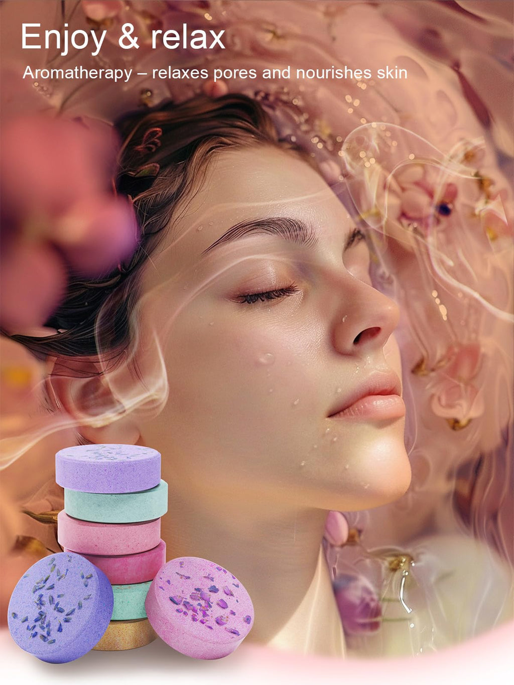 Psnli relaxation shower steamers set for stress relief