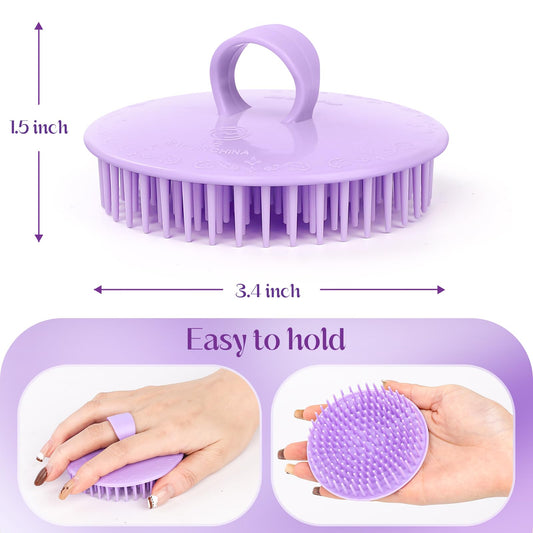 Yealife scalp massager brush demonstrating ergonomic grip