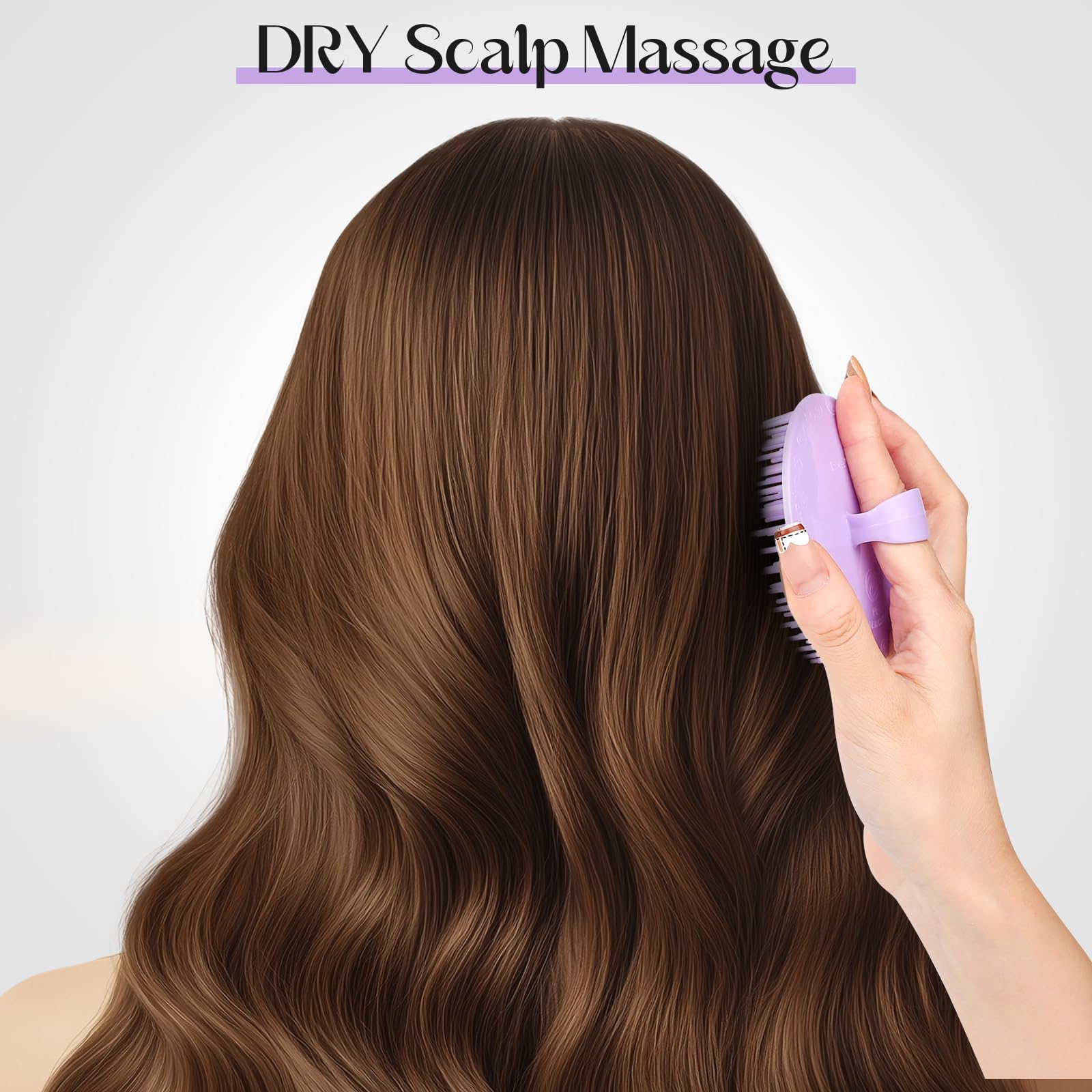 Yealife scalp massager used for pet grooming