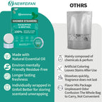 Newfeifan home spa tablets placed in shower setting