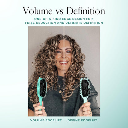 Bounce Curl 5-in-1 styling brush in teal color