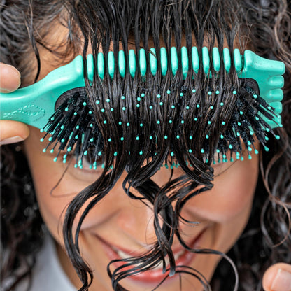 Top view of Bounce Curl Volume EdgeLift Brush for waves and coils