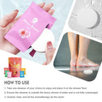 Five aromatic scent profiles of MR MIRYE spa shower tablets