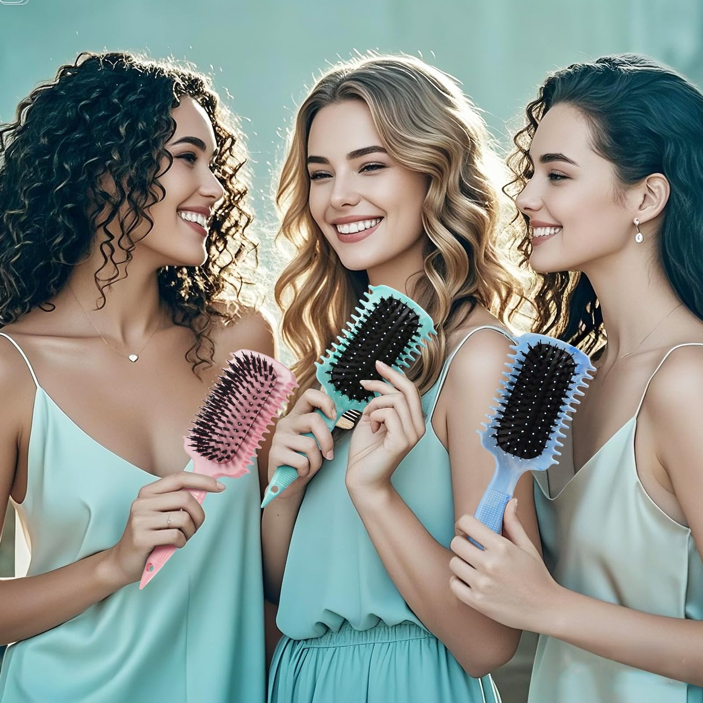 Gfdck professional curl defining styling brush