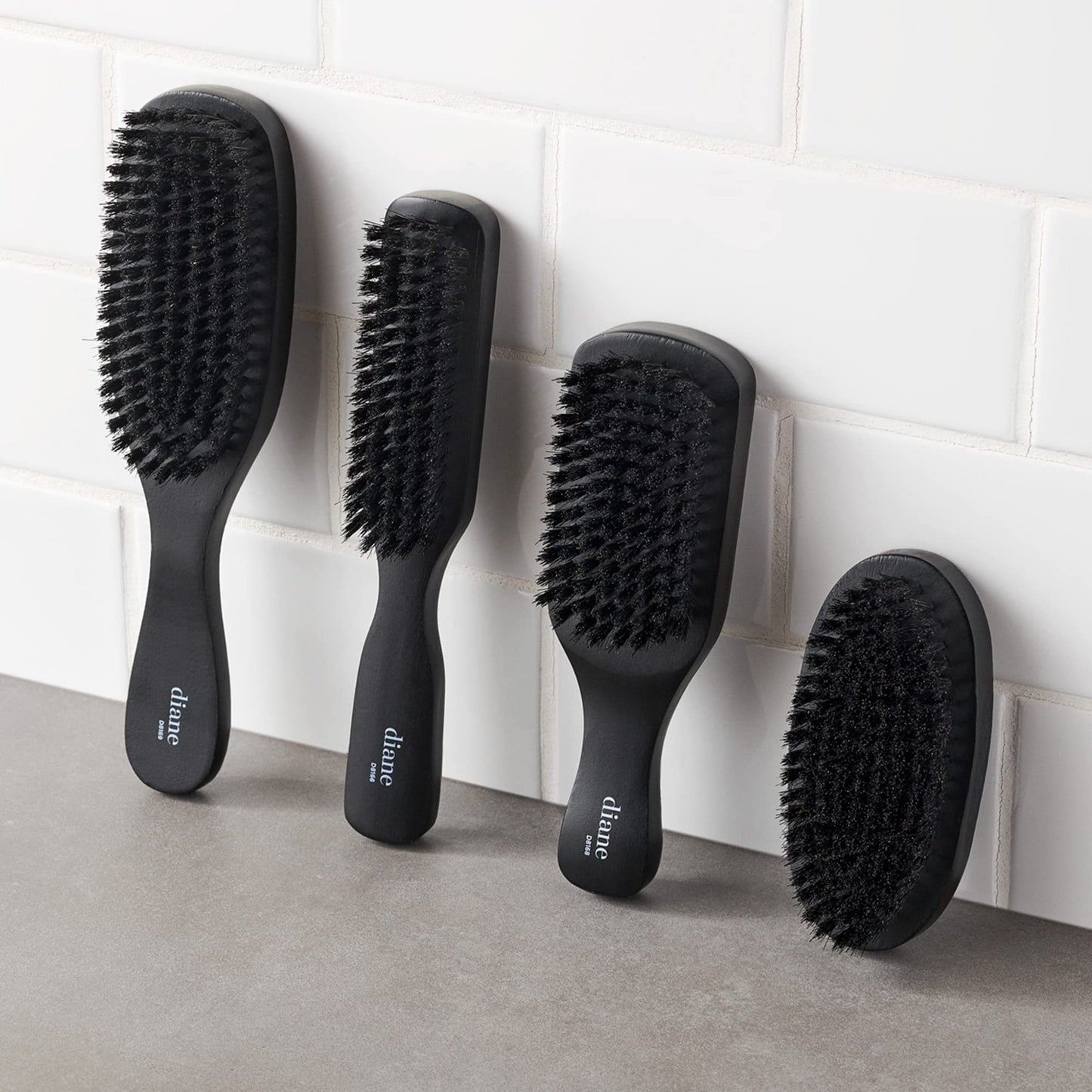 Diane USA imported hair smoothing brush placed on a clean background demonstrating premium construction