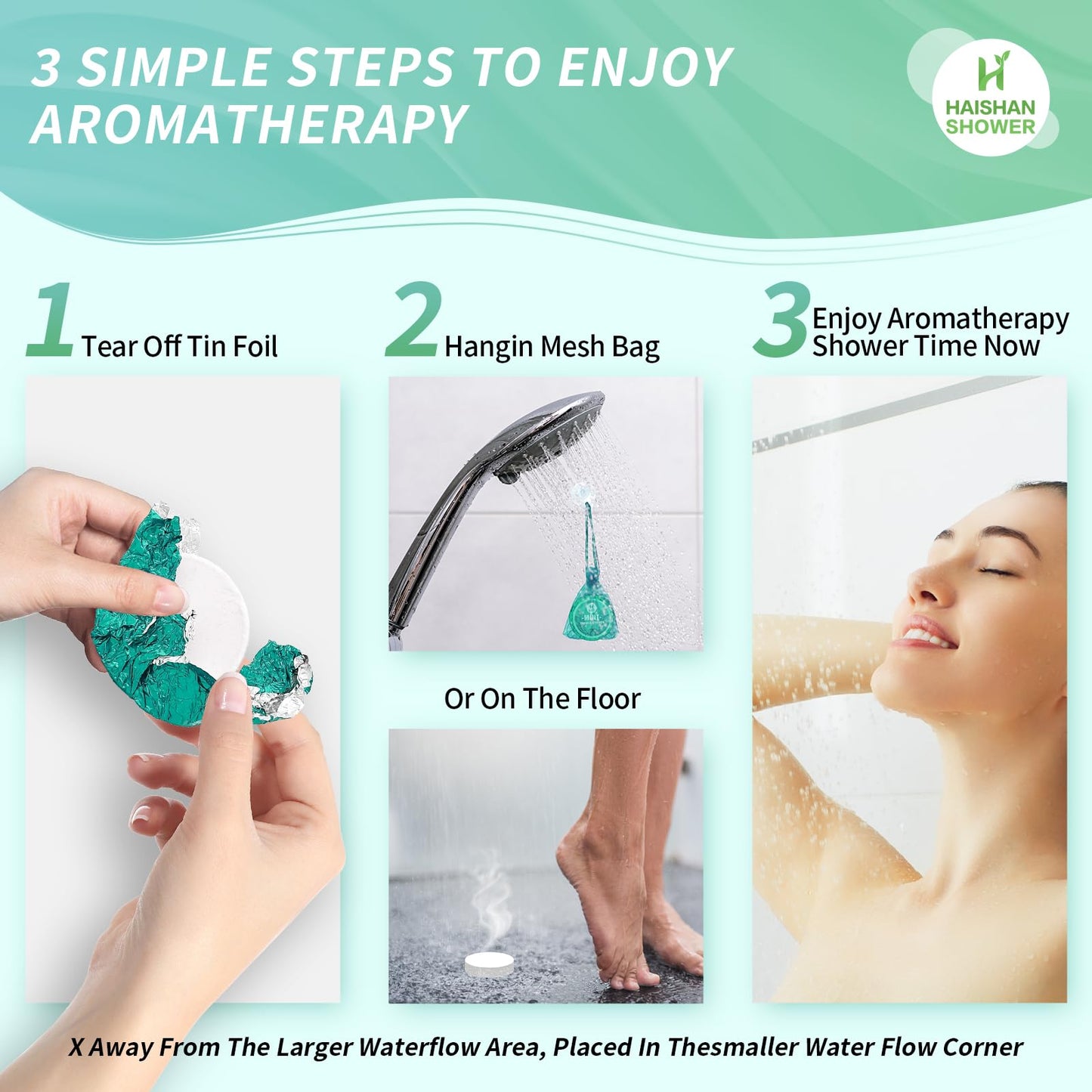 Aromatherapy shower steamers gift box for women and men self care
