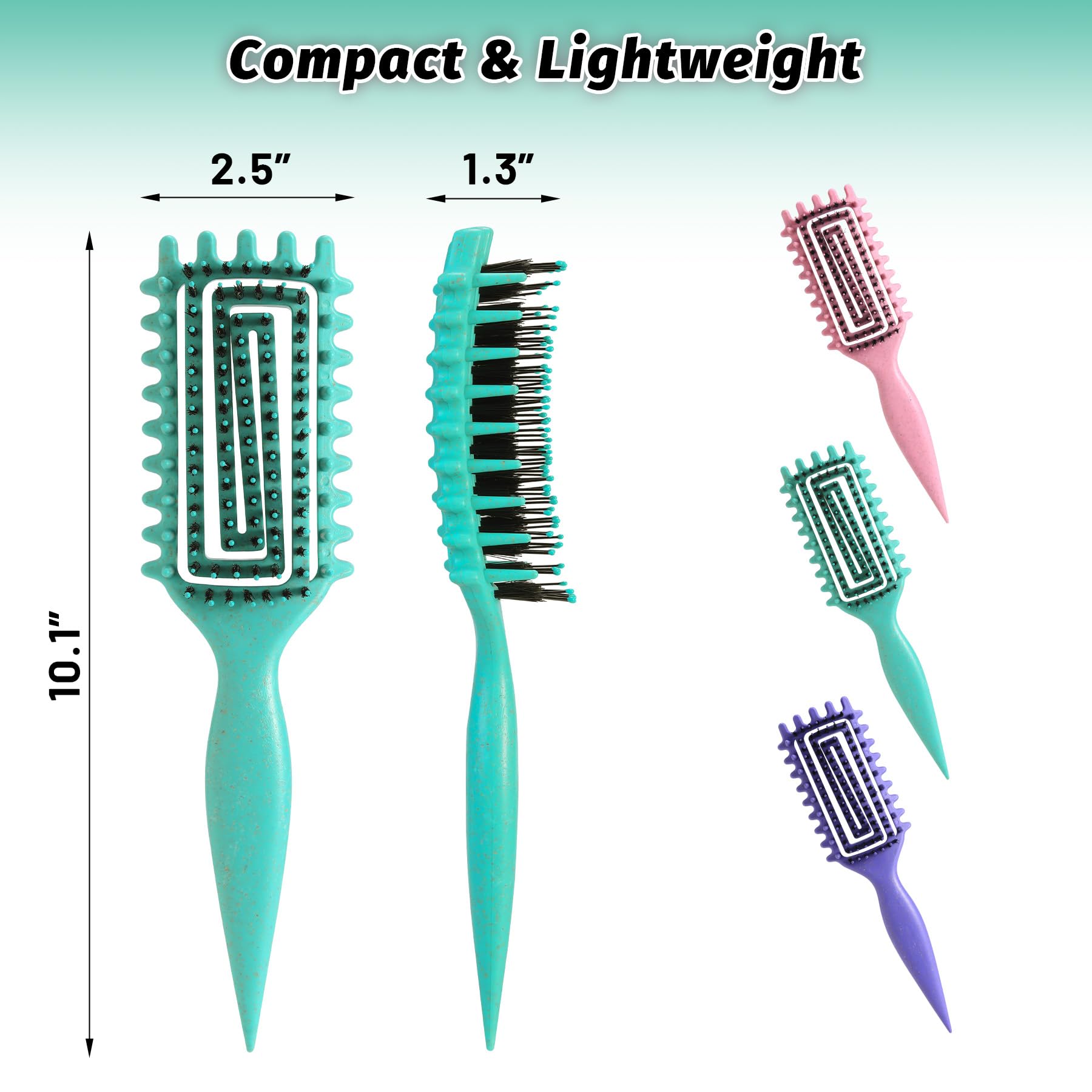 Ergonomic handle of Guangzhou Mackay curl defining brush