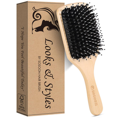 Sosoon hair brush set with gift box packaging