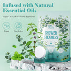 Premium dye free aromatherapy tablets in a resealable self care gift pouch
