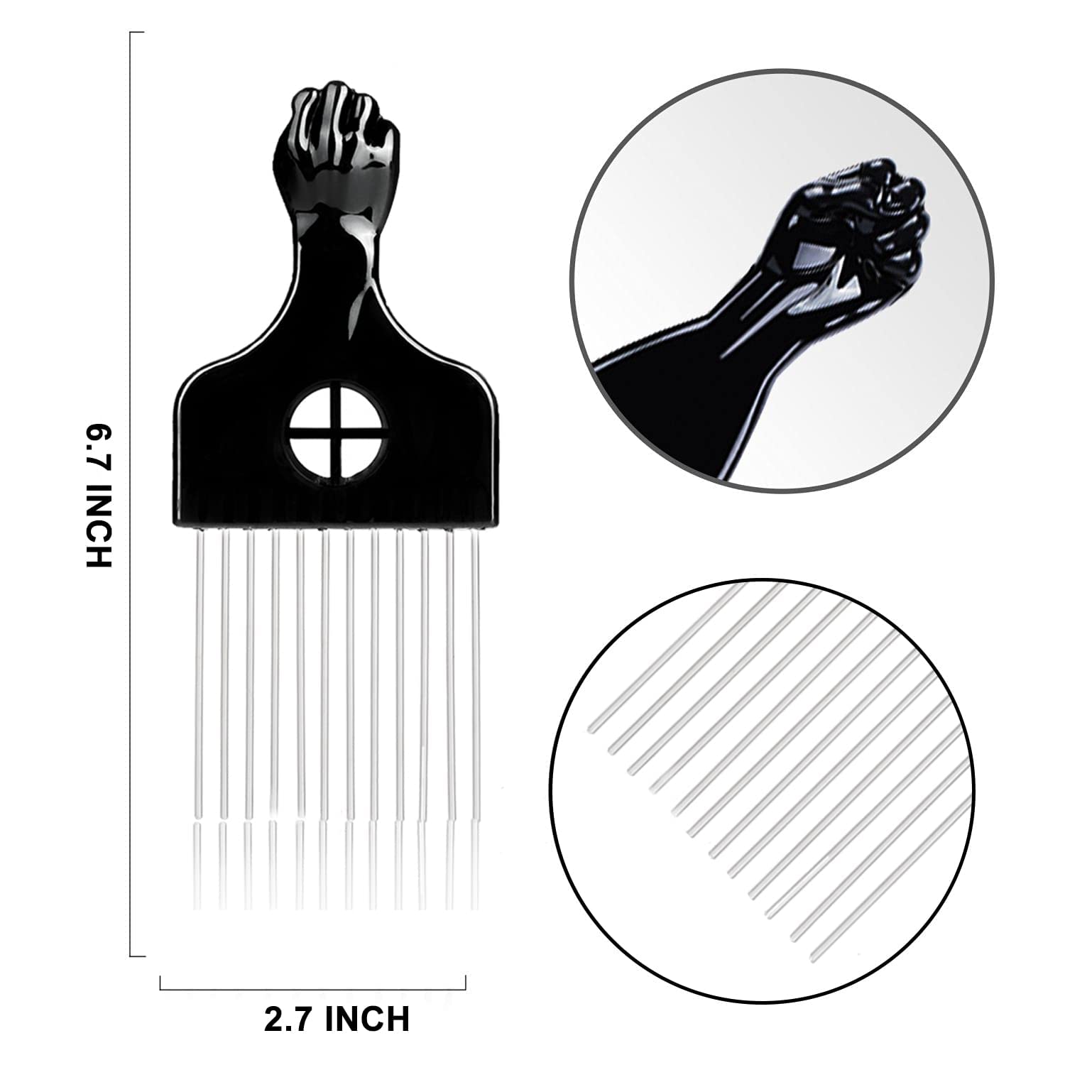 Top view of Supaze 3 piece curl styling kit components