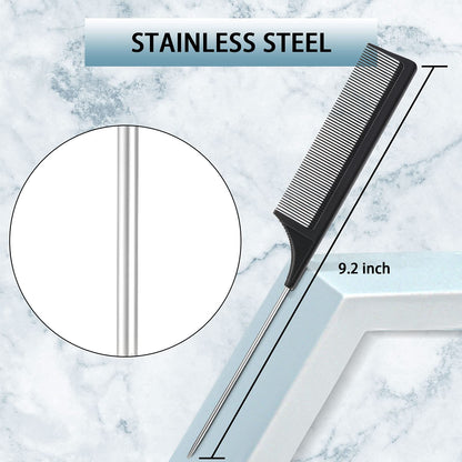 Geiserailie double sided edge control brush for baby hair