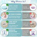 Natural essential oil scent variants including orange mint and rose tablets