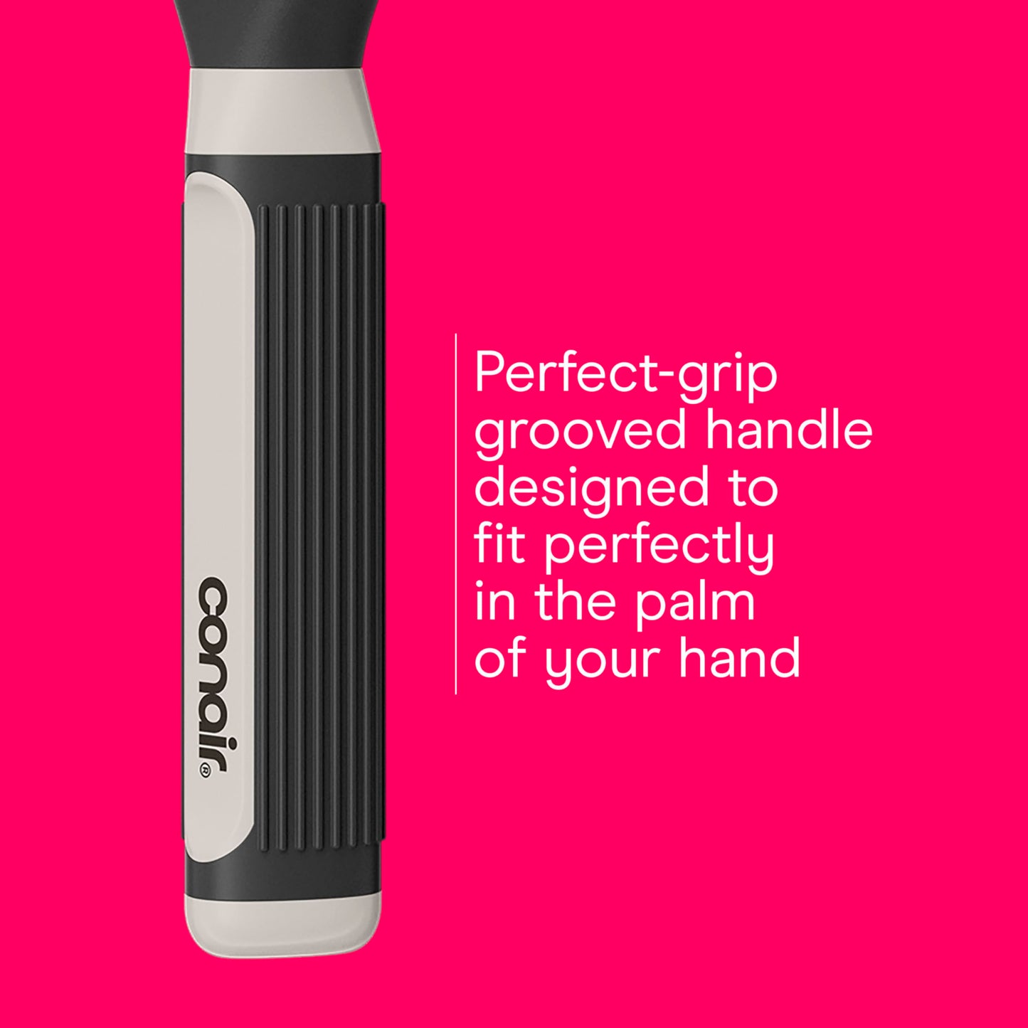 Packaging view of the authentic Conair Grip and Lift two-piece value pack hairbrush set