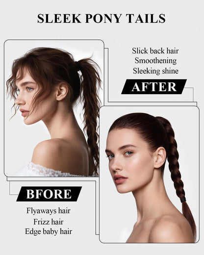 Side profile of Rovdi boar bristle smoothing hairbrush