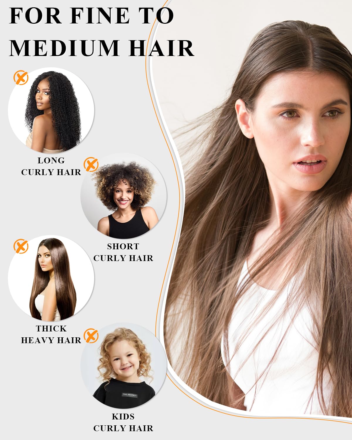 Rovdi hair brush for edge control and baby hair