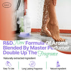 Paraben free natural wellness shower steamers lifestyle image.