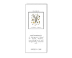 Bios Apothecary Floral Bath Tea packaging and stopper view