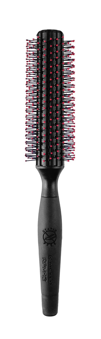 Packaging layout of genuine Cricket static free round grooming brush