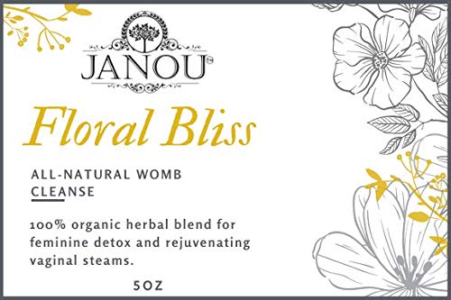 EXJIOTA Janou Floral Bliss 5 ounce yoni steam pouch lifestyle setting