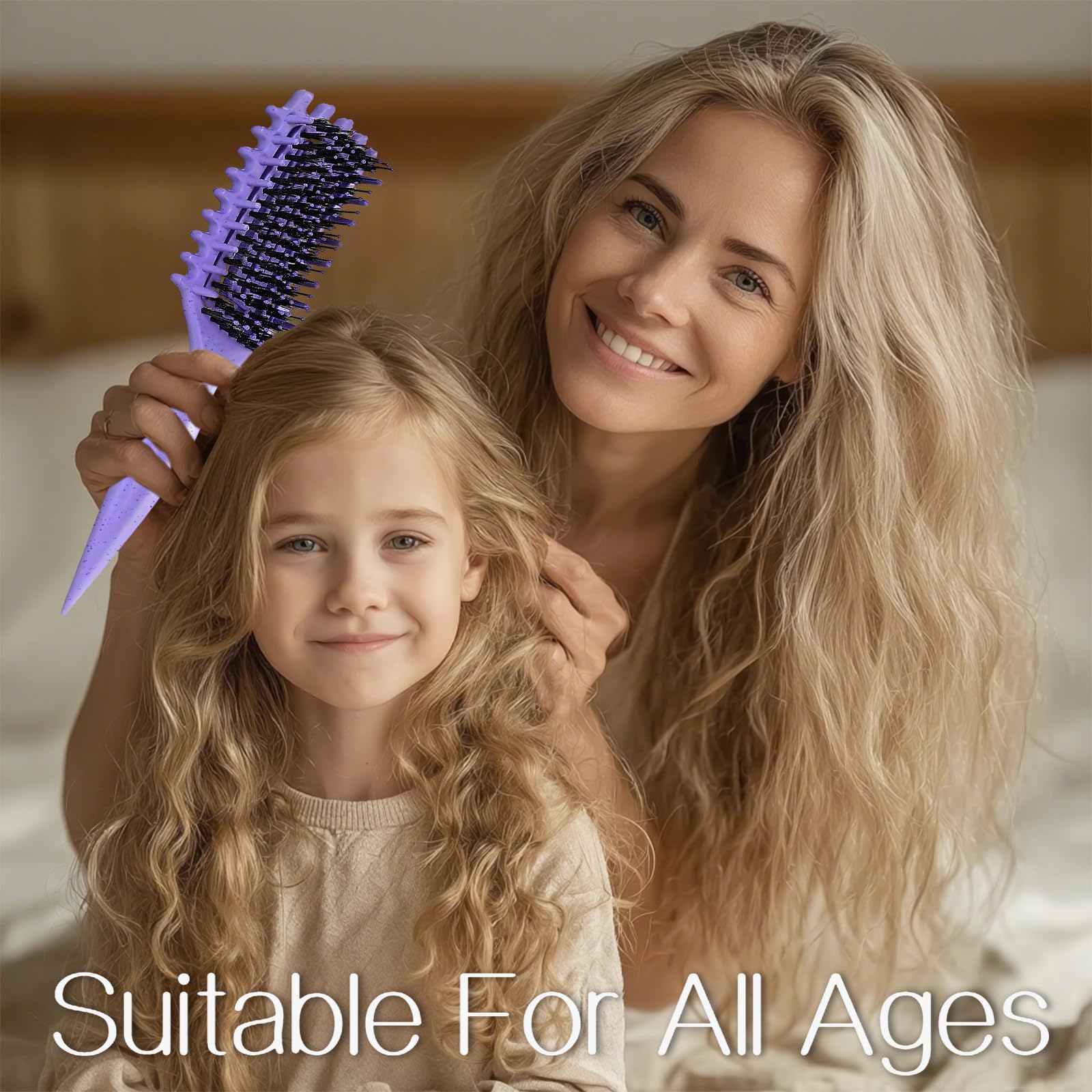 Tcsxady styling brush for curly hair in original packaging