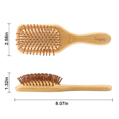 High quality texture of Arshray sustainable bamboo hair brush