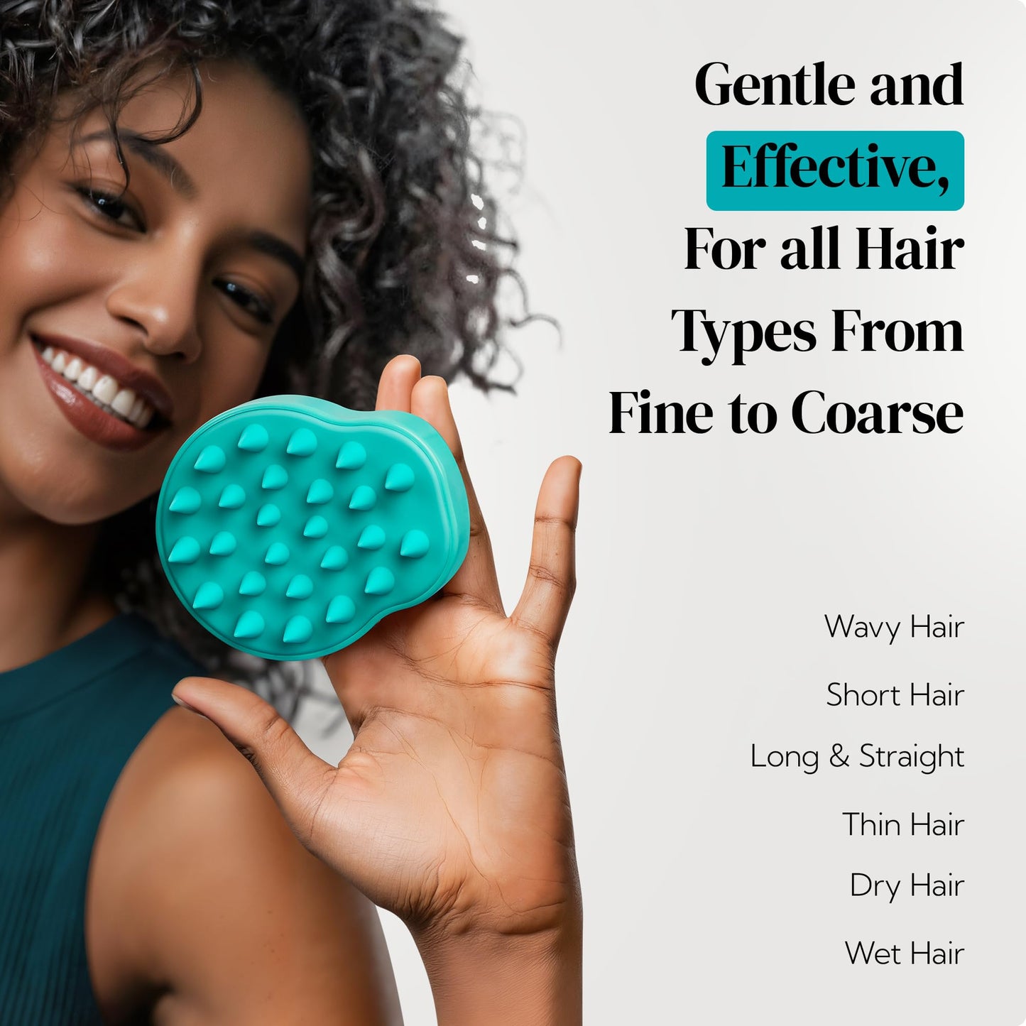 Heeta scalp massager brush set for travel and home use