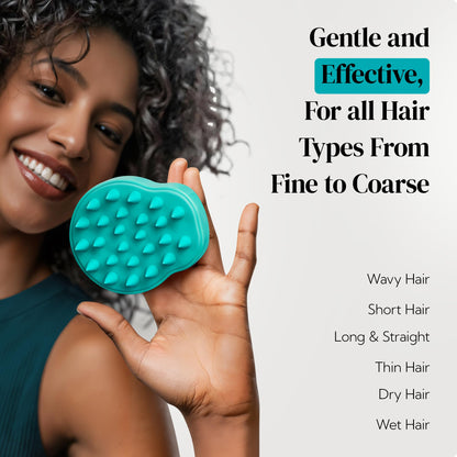 Heeta scalp massager brush set for travel and home use