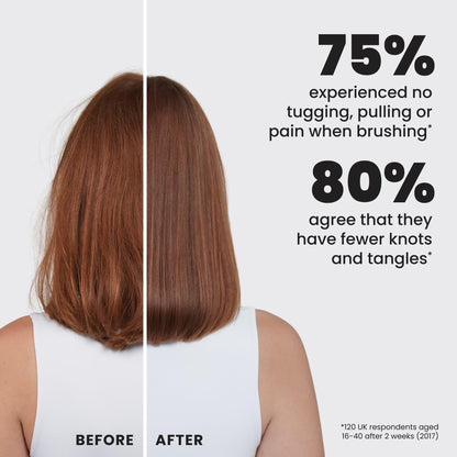 Authentic Tangle Teezer packaging for travel-sized brush