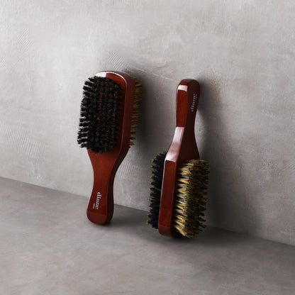 Diane premium hair brush for men showing the firm nylon reinforced bristle side
