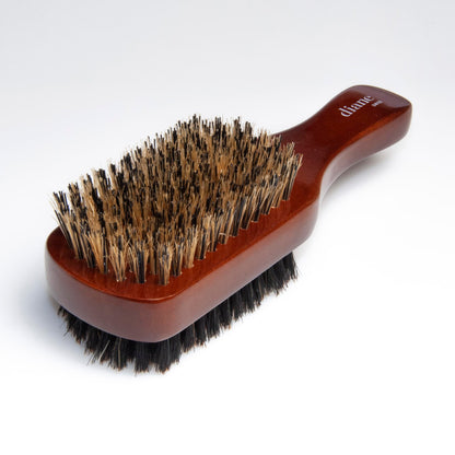 Diane 100 percent boar bristle wave brush for men demonstrating premium bristle density