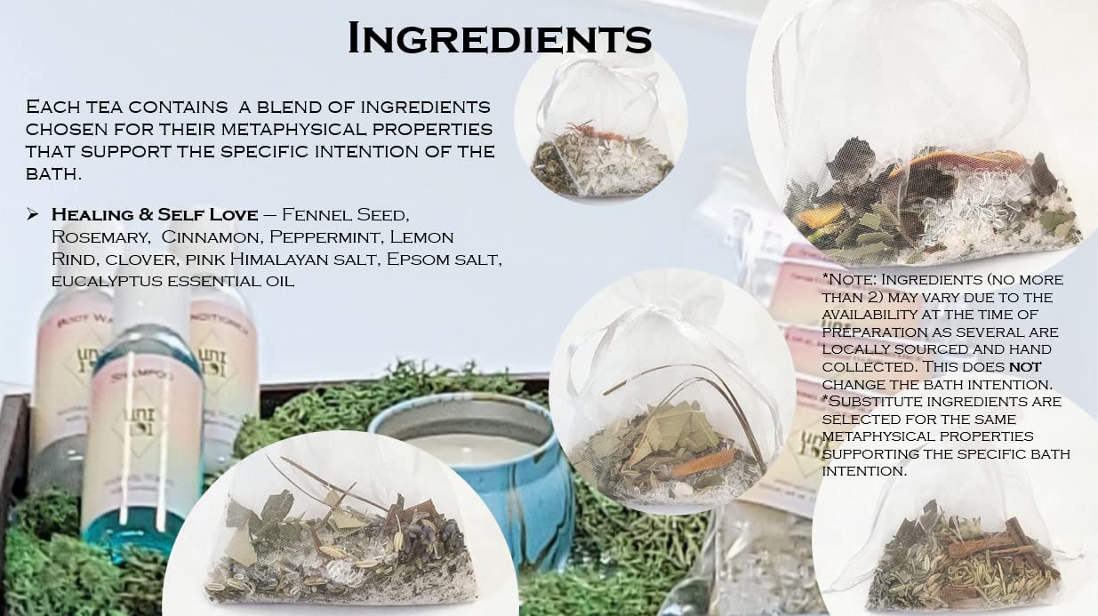 Back of UNI101 packaging showing herbal ingredients list.