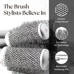 Olivia Garden CIXL-45 styling brush handle design