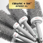 Olivia Garden ceramic ion brush lifestyle application