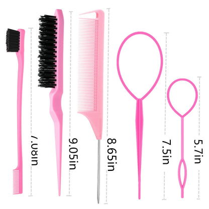 Full collection of Zvorel hair brushes and styling accessories