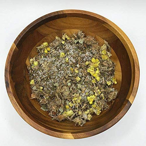 Back label displaying ingredients and usage instructions