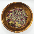 Rooted Earth relaxation herbal bath soak complete set with tin and bag