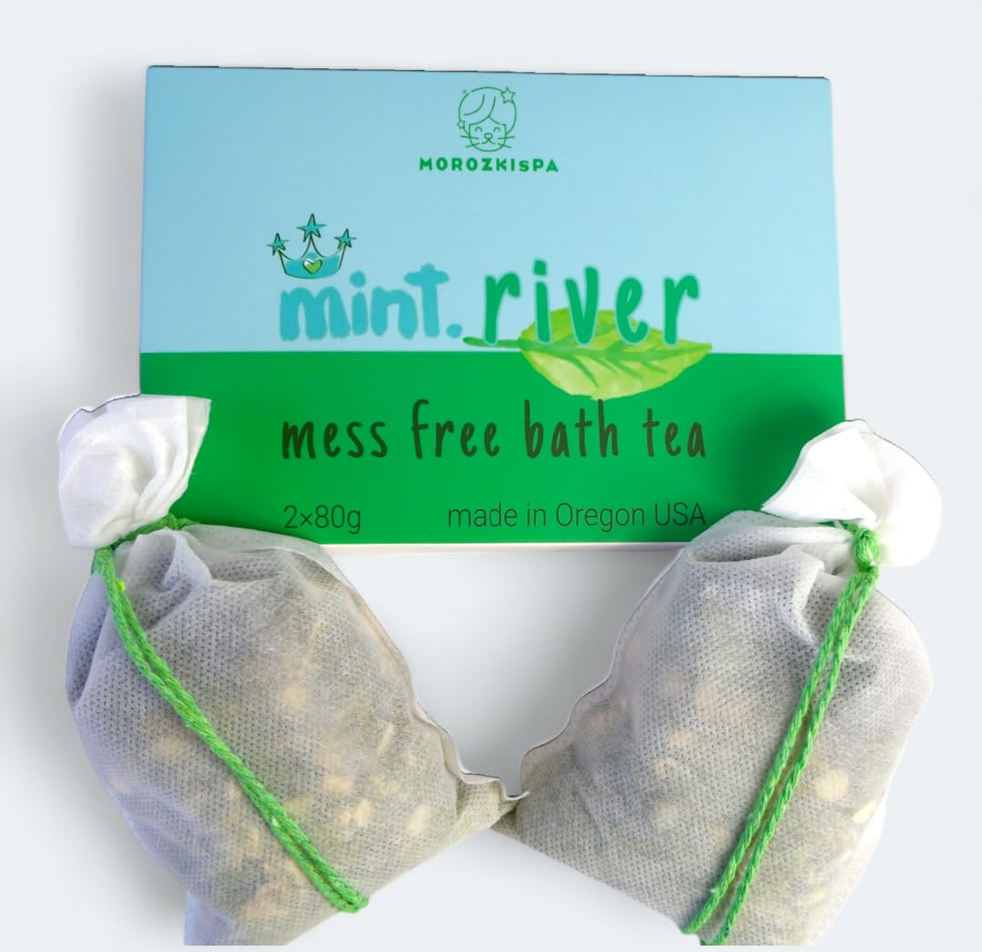 Two 80 gram Morozkispa bath tea sachets