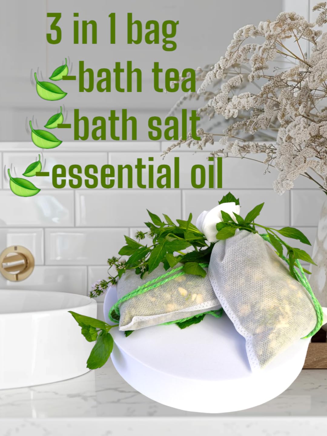 Morozkispa bath tea used as a relaxing foot soak