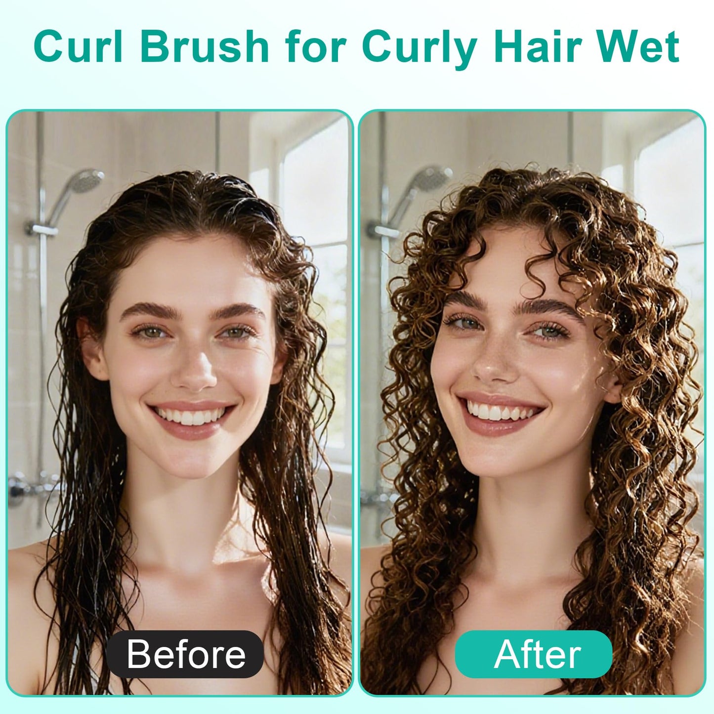 Weldilgit curl defining brush vented back view