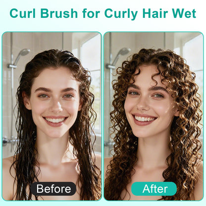 Weldilgit curl defining brush vented back view