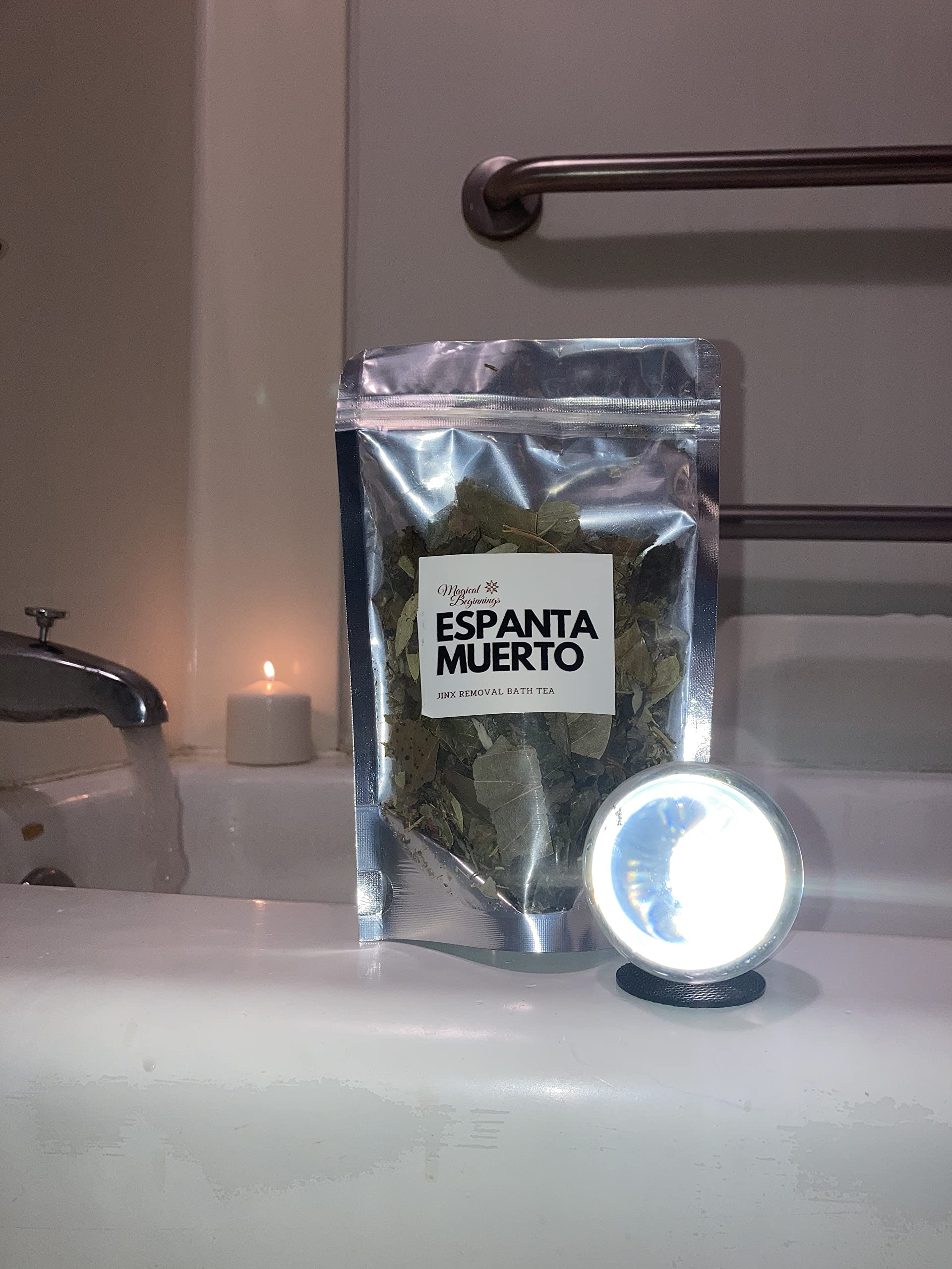 Loose leaf herbal blend for jinx removal and spiritual cleansing