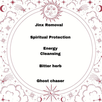 Close up of Magical Beginnings Ghost Chaser spiritual bath tea