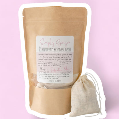 Authentic Simply Ginger USA imported postpartum care product