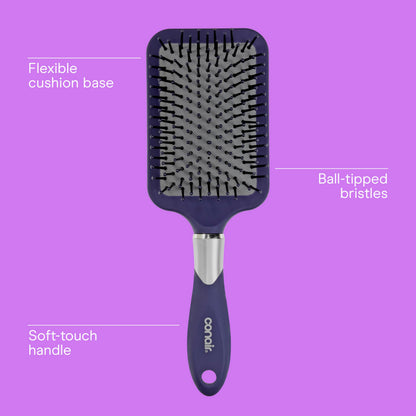 Conair wide head hairbrush for thick hair maintenance and smooth styling.