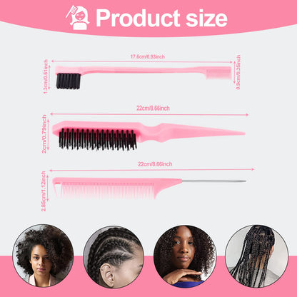 Sweet View professional rat tail comb for precise sectioning