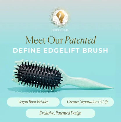 Bounce Curl 5-in-1 styling brush side profile showing edges